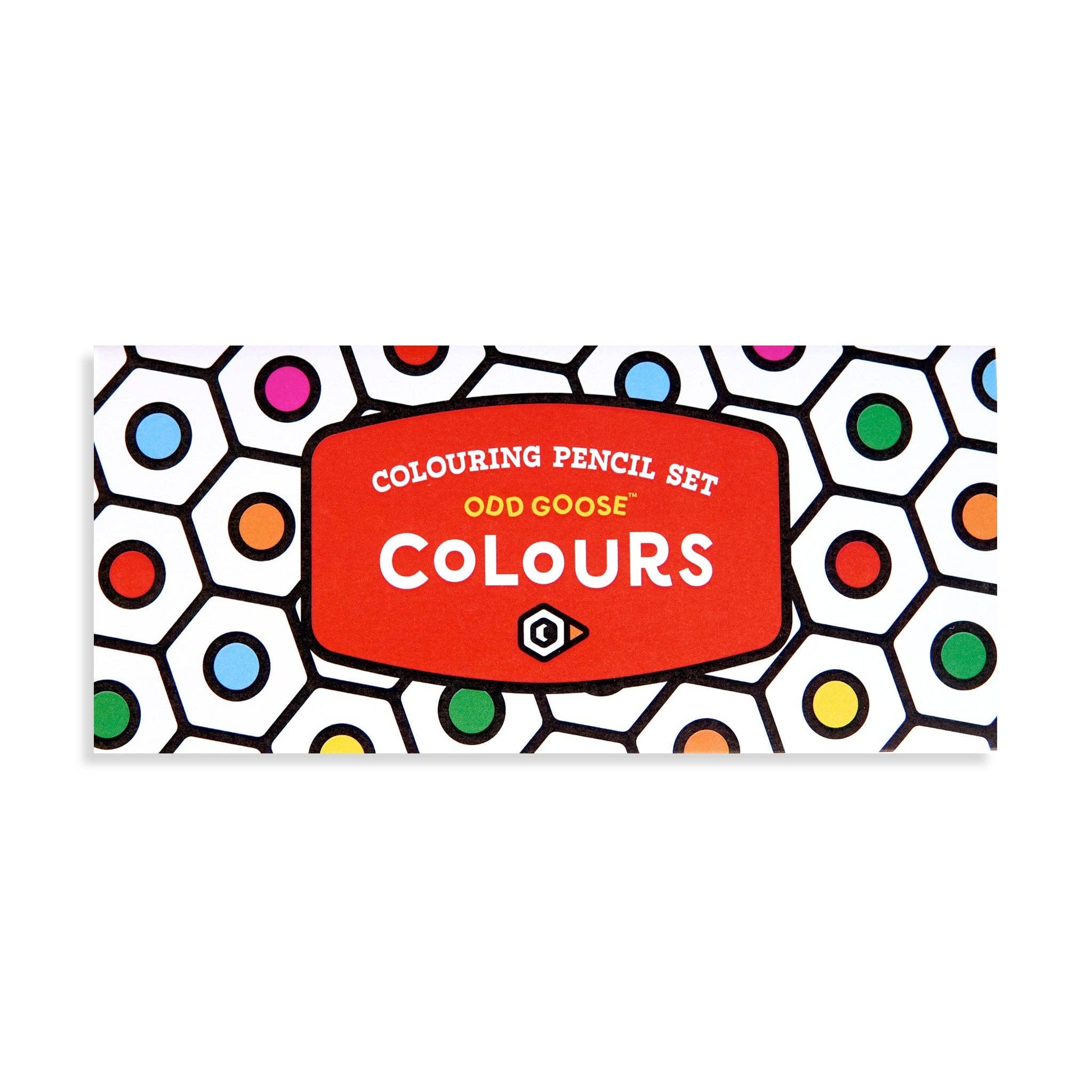 Odd Goose Colours Sustainable Colouring Pencil Set in handmade matchbox packaging