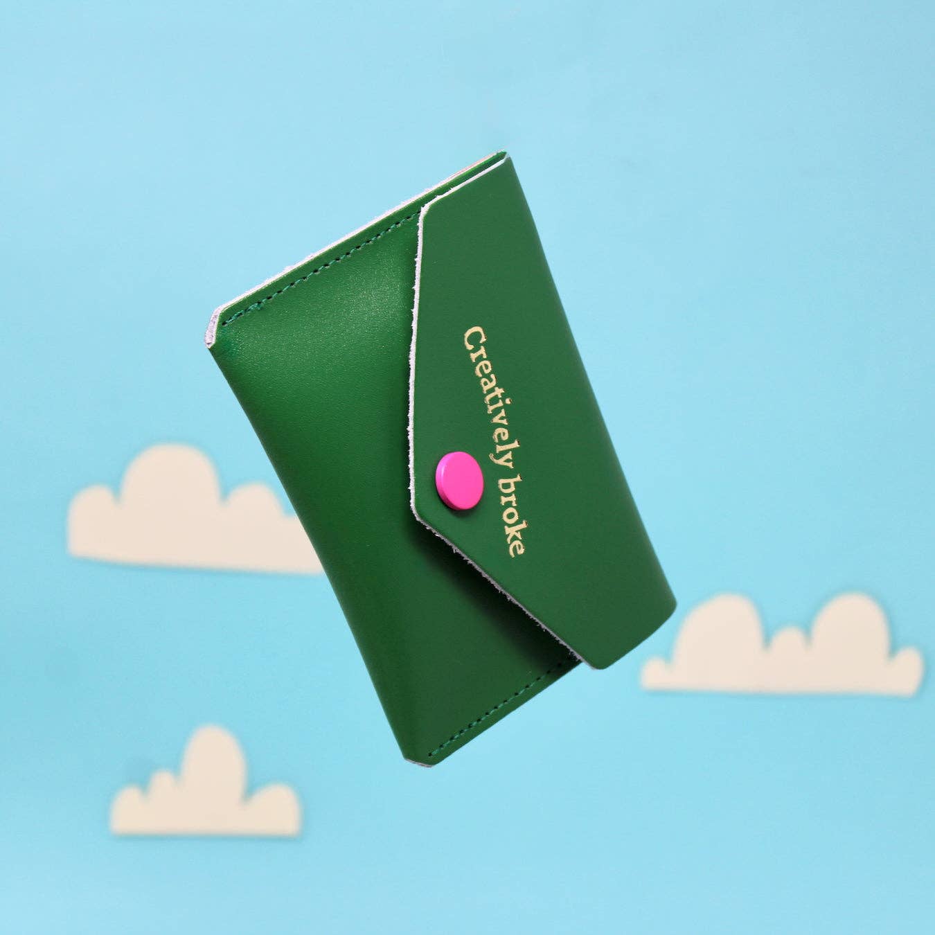 Hot Pink Creatively Broke Purse