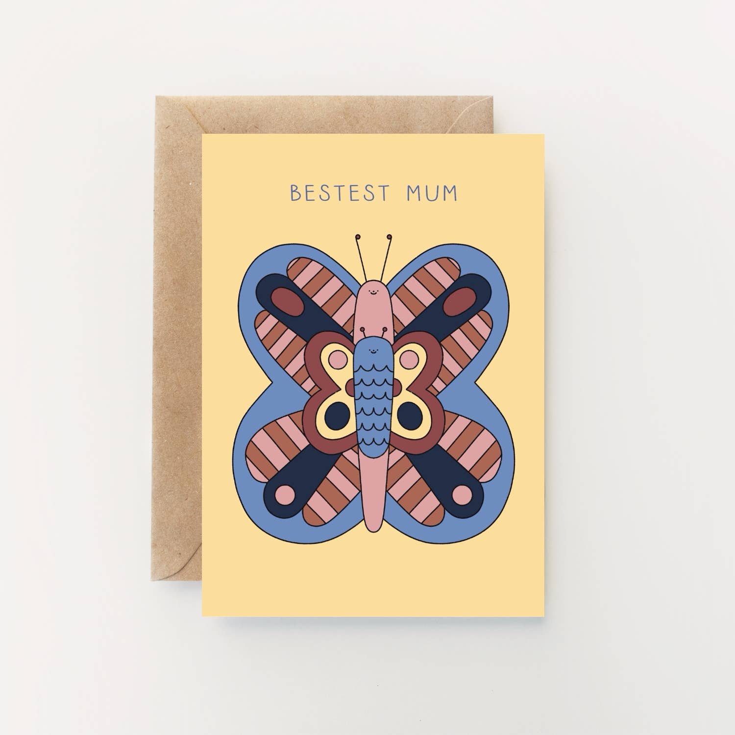 Bestest Mum Mother's Day Card by Hollie Fuller