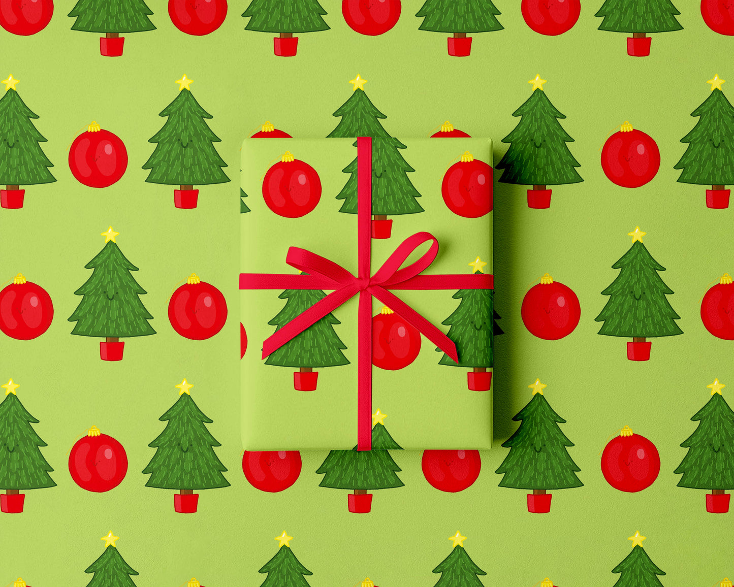 Eco-Friendly Rolled Gift Wrap | Retro  Paper