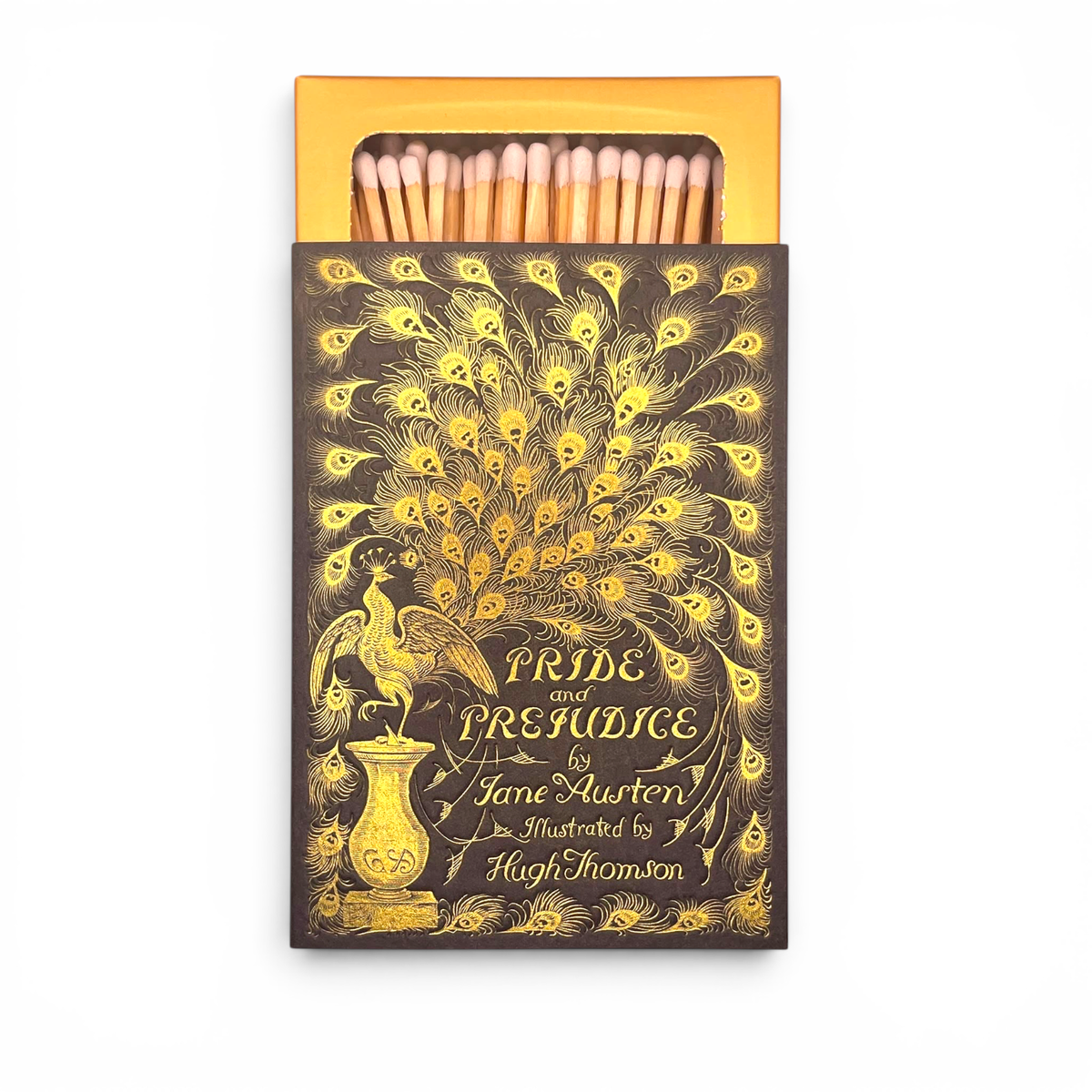 Pride and Prejudice luxury matchbox with long matches