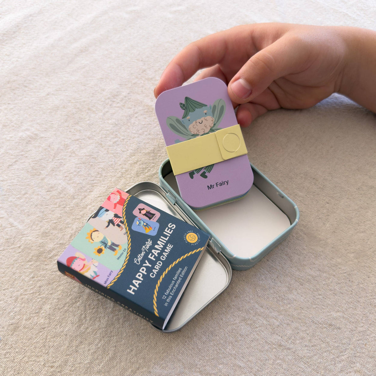 Cotton Twist Happy Families card game characters