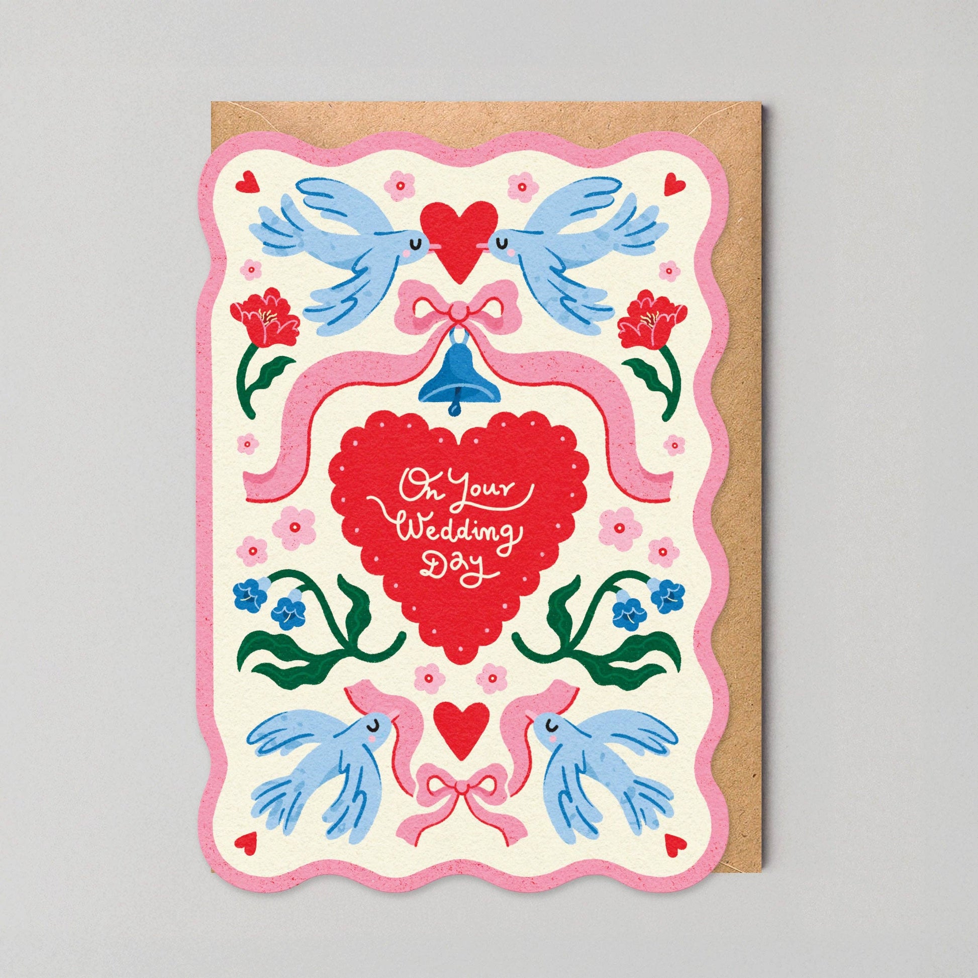 On Your Wedding Day Wedding Card by Edyta Demurat