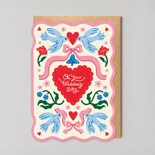 On Your Wedding Day Wedding Card by Edyta Demurat