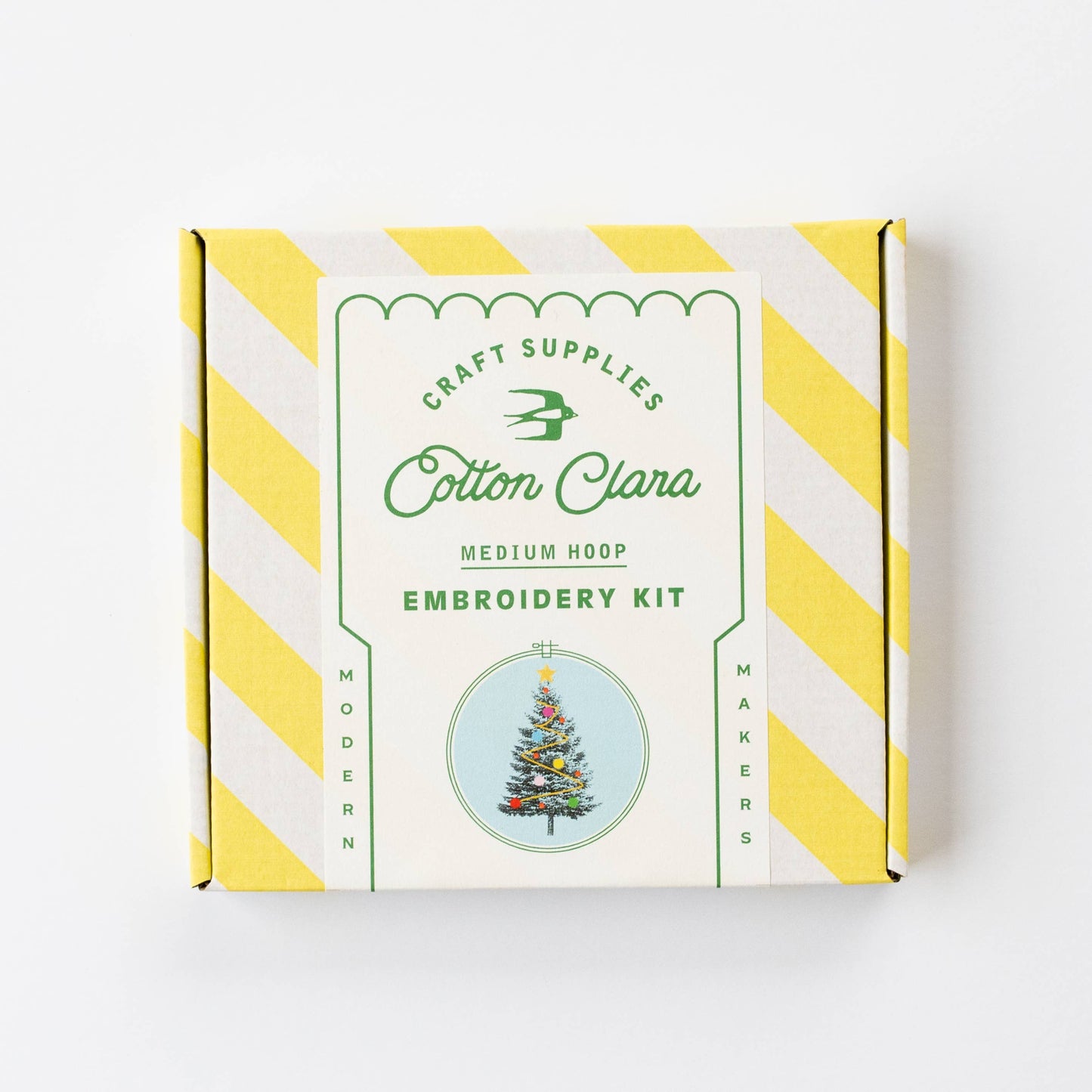 Sustainable Christmas Craft Gift Idea: Embroidery Kit