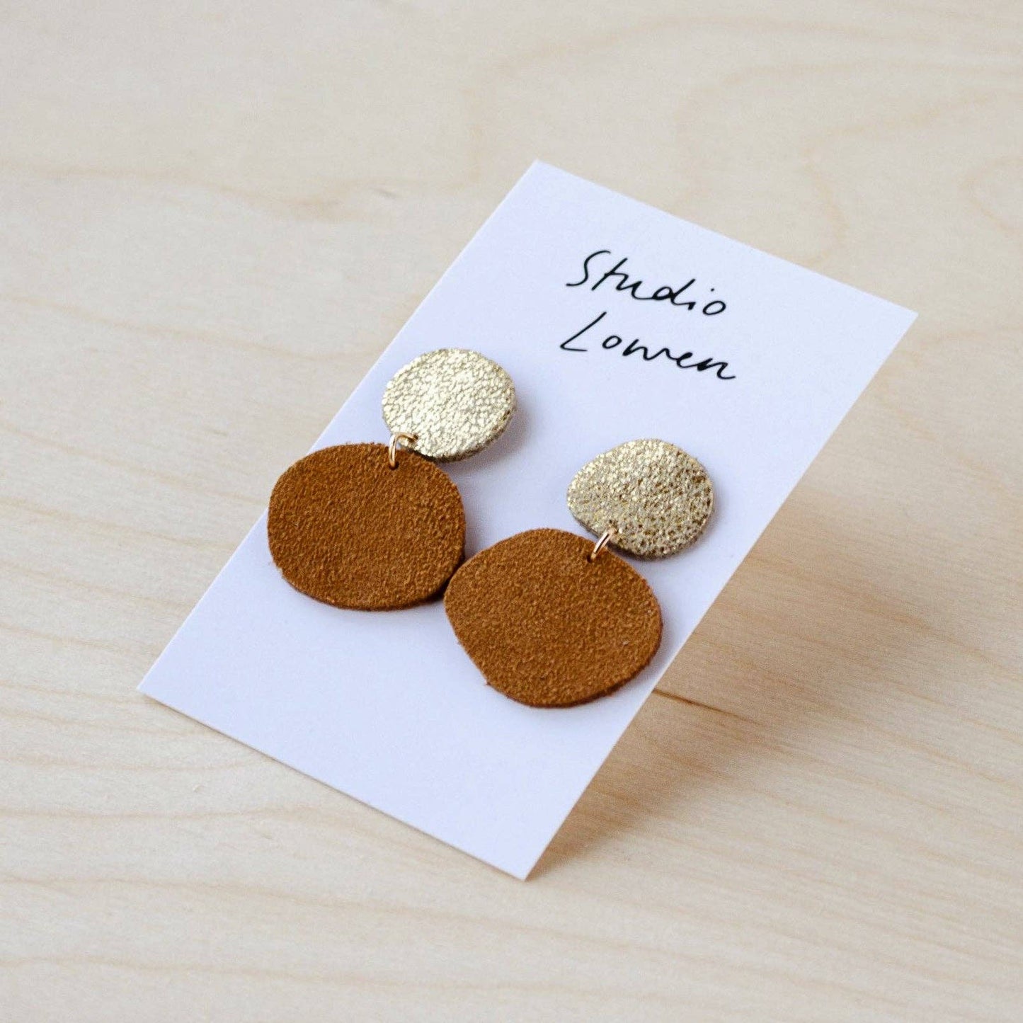 Bili Pop Suede Earrings