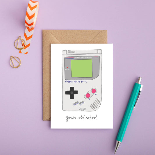 Game Boy Greeting Card