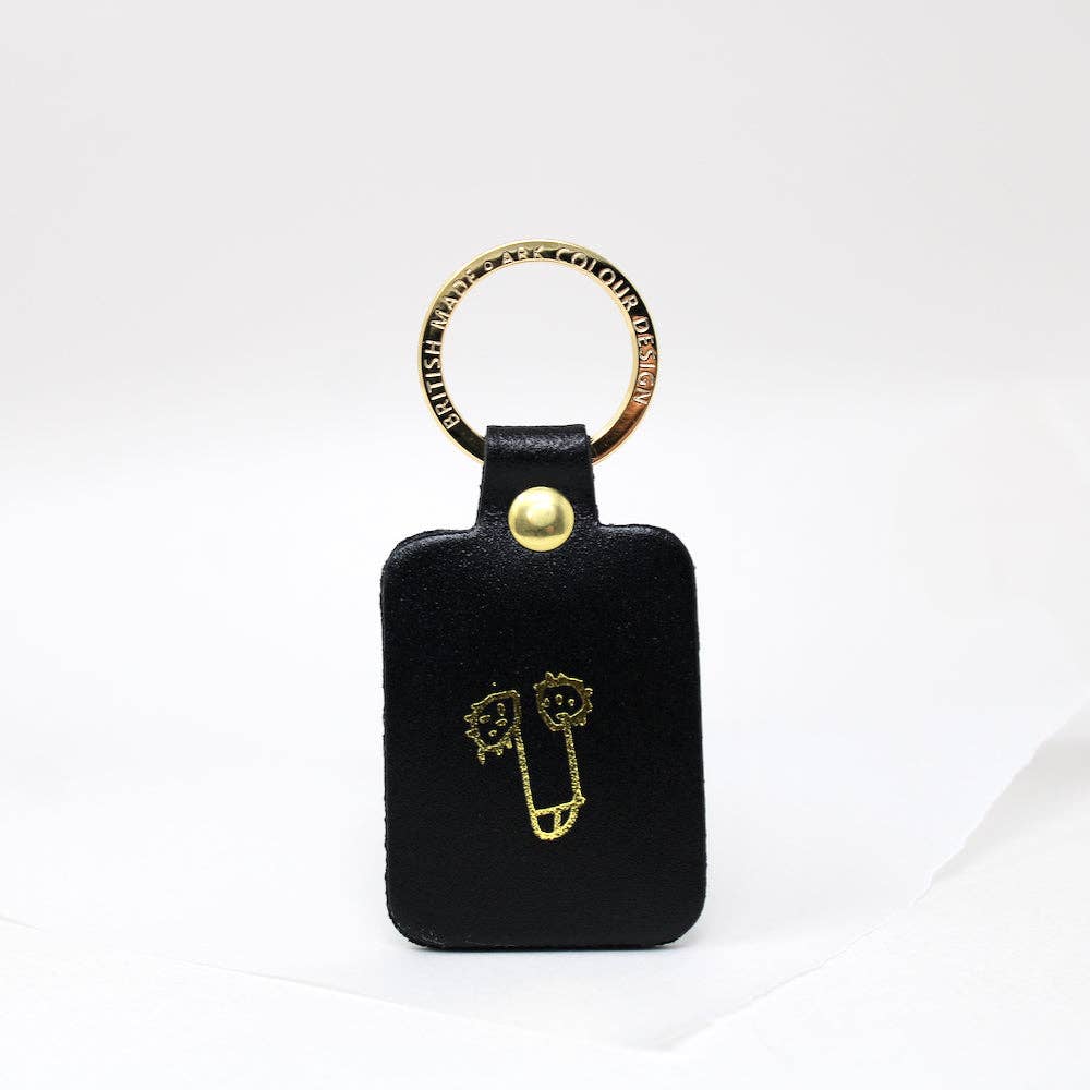 Playful Willy Leather Key Fob | Ark Colour Design