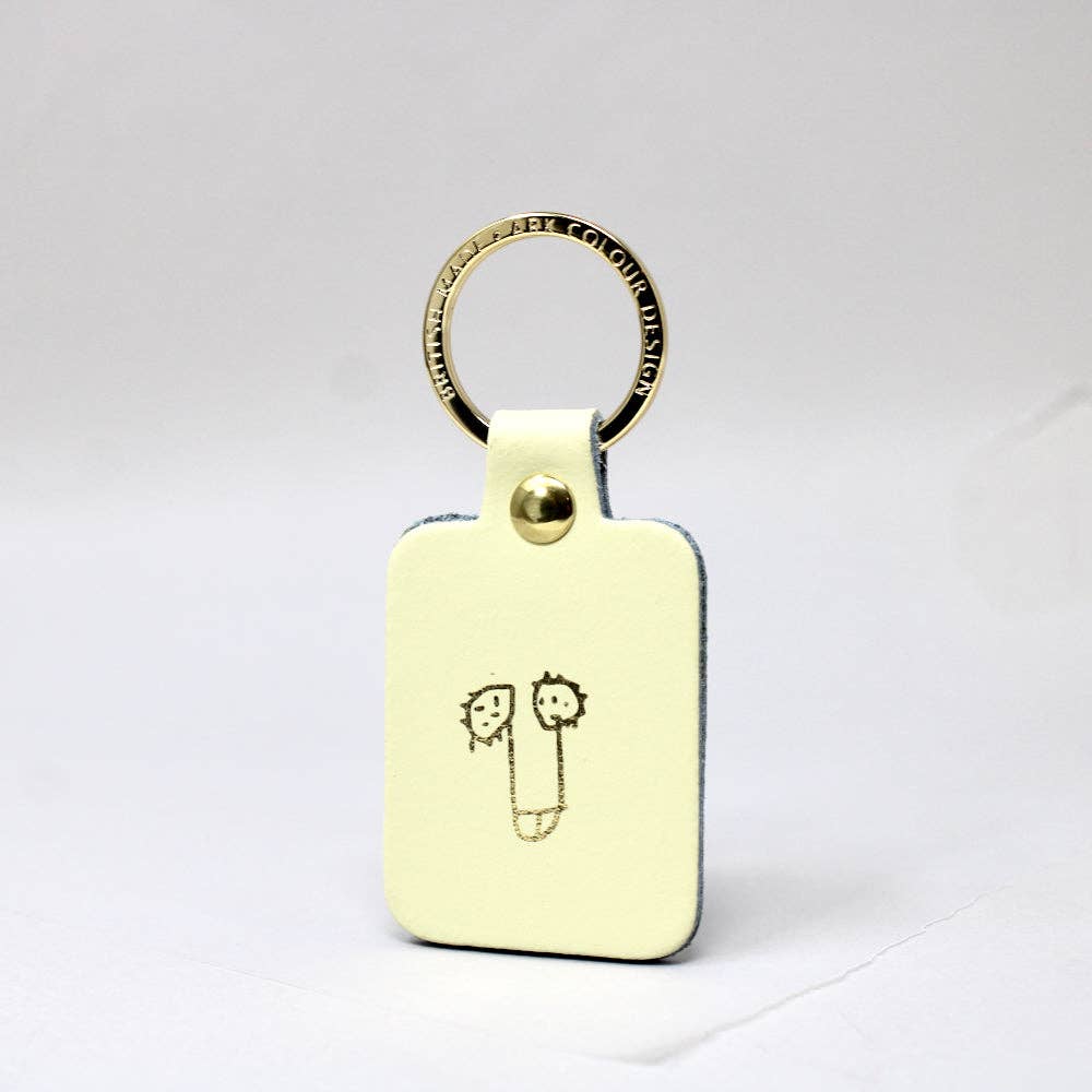 Playful Willy Leather Key Fob | Ark Colour Design
