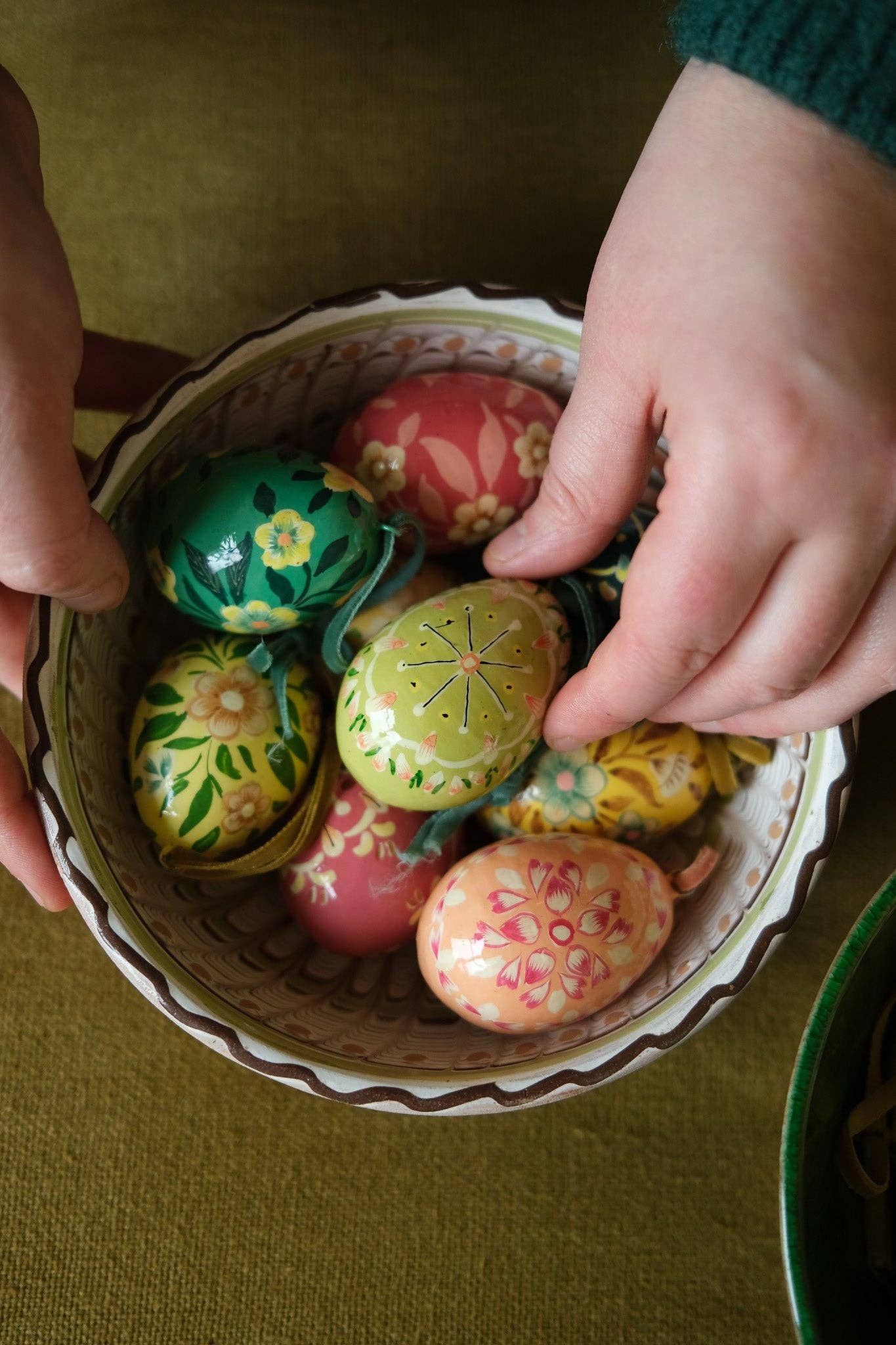 Sunburst Yellow Decorative Egg for Luxury Egg Hunt