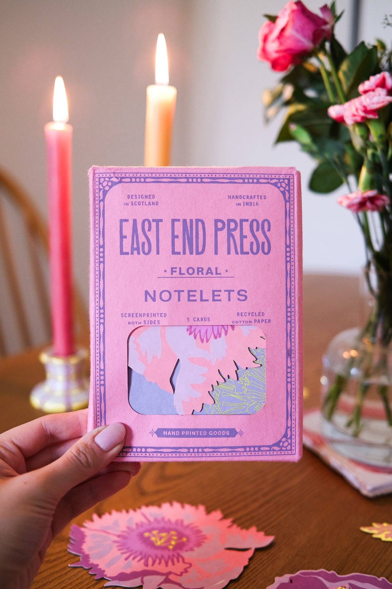 East End Press Floral Notelet Set