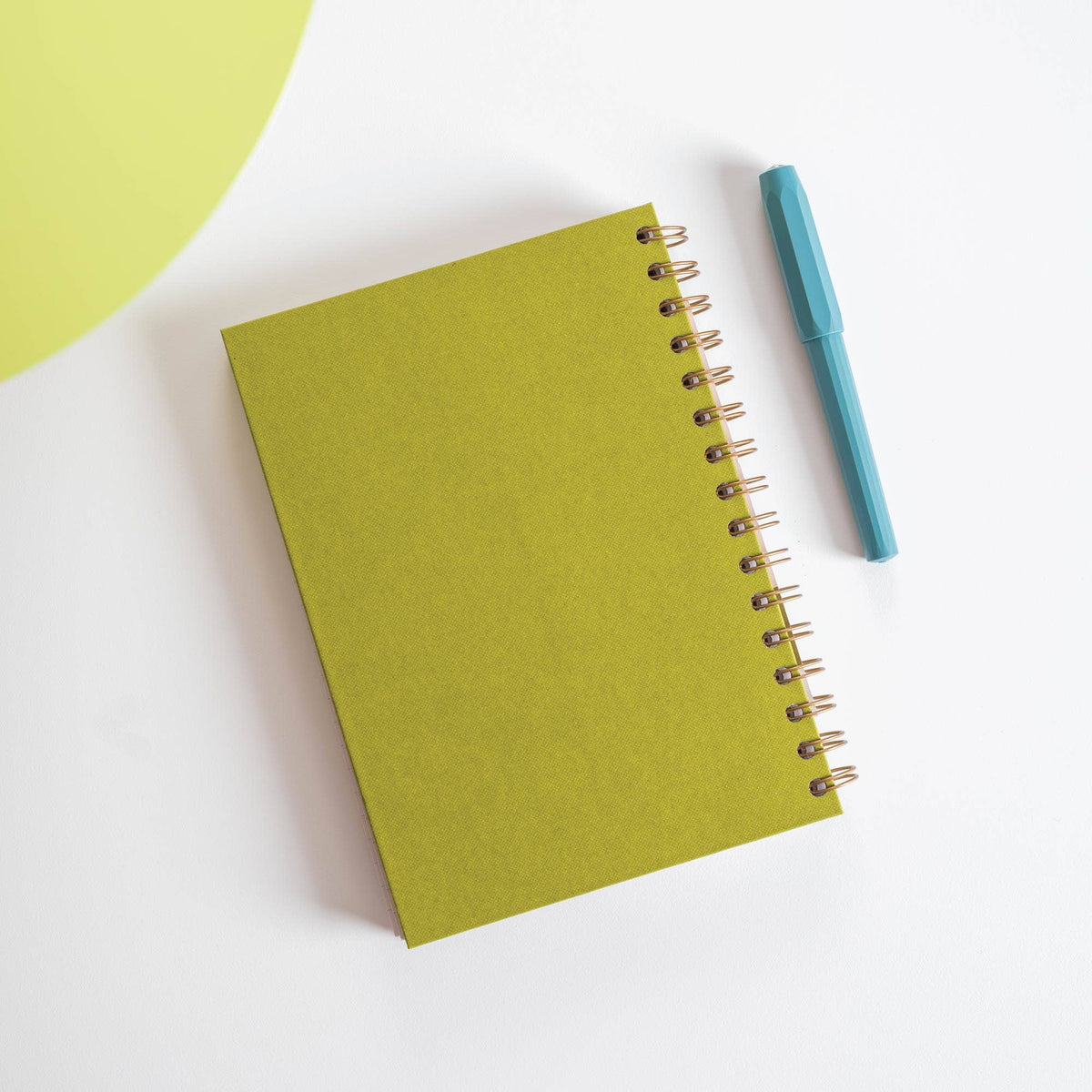 Inside view of daily schedule pages in the Matcha planner