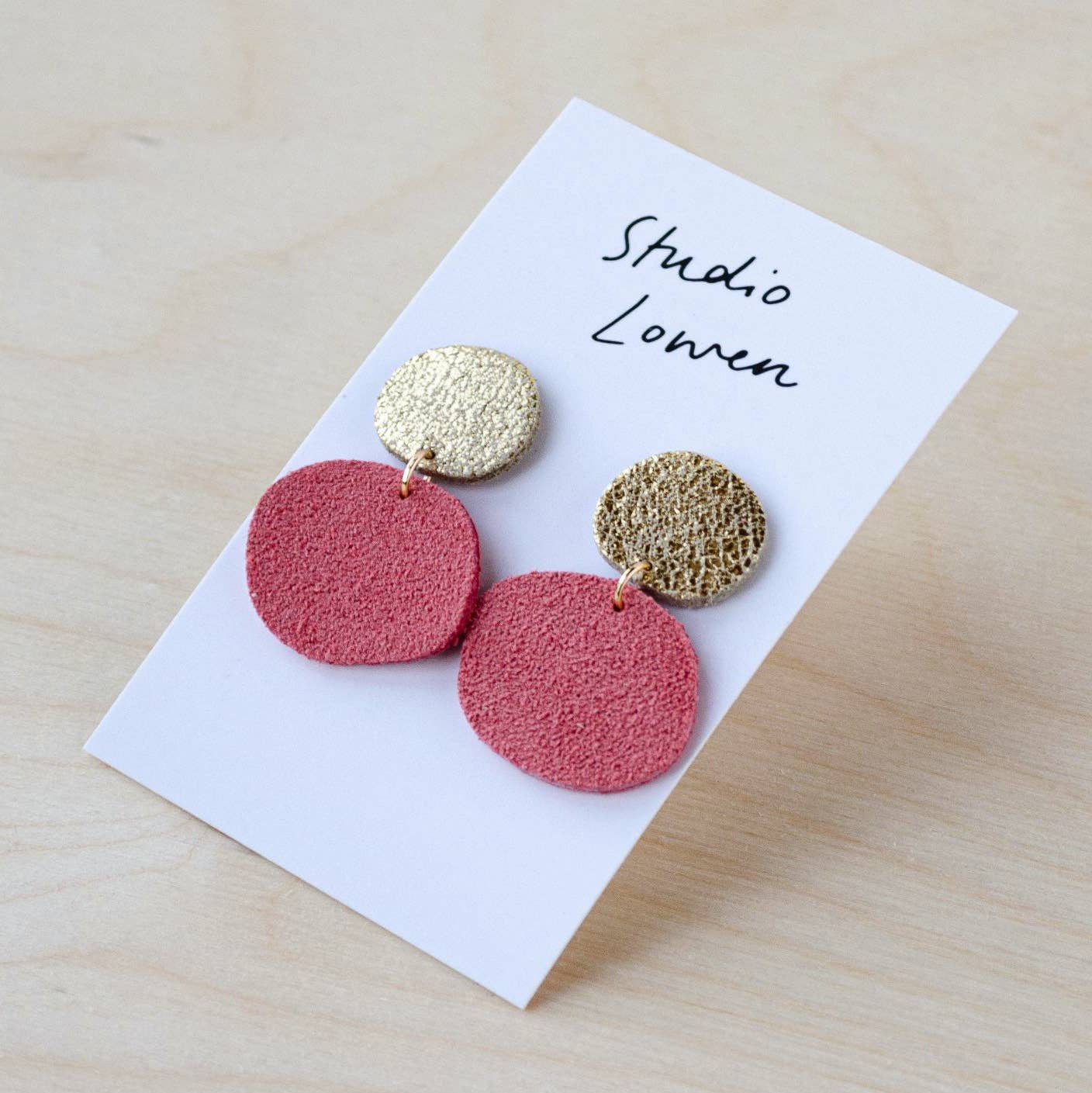 Bili Pop Suede Earrings