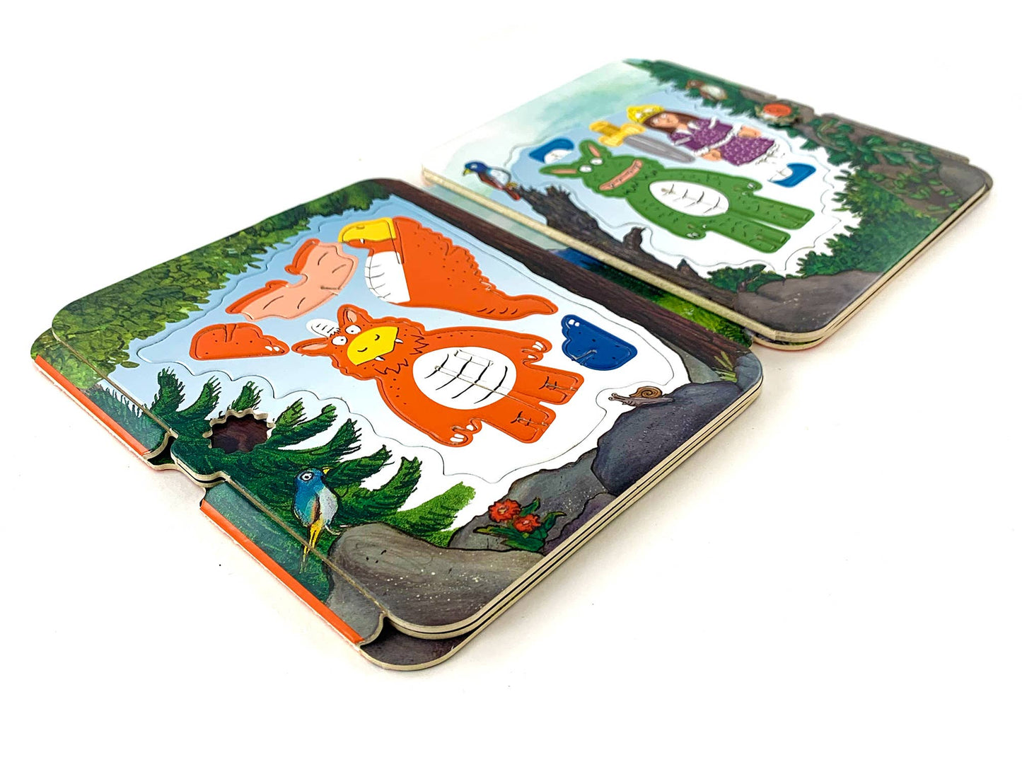 Sustainably sourced Playboard characters from Zog playset