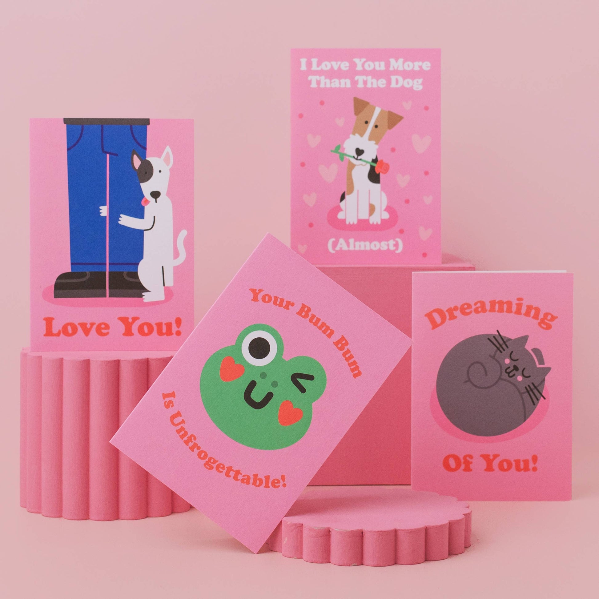 A6 doggy birthday card by Isa Piraccas