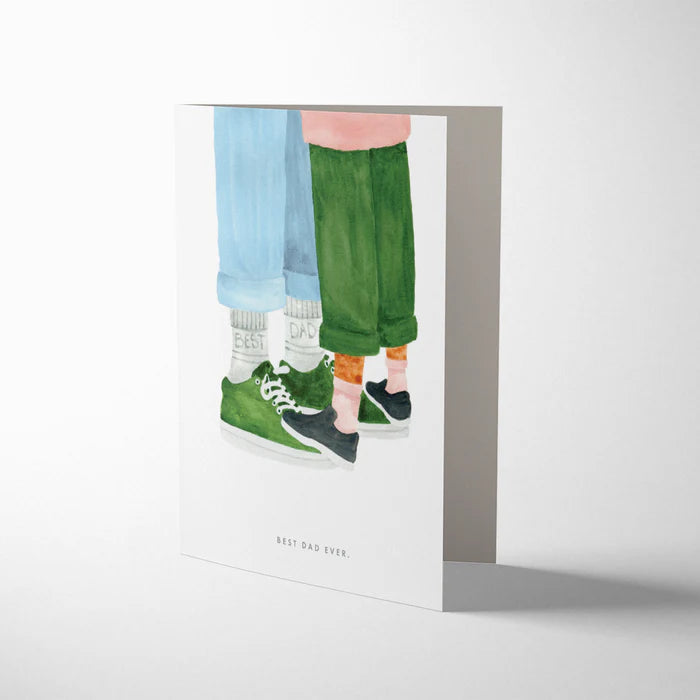 Best Dad Socks Father's Day Card by All the Ways to Say