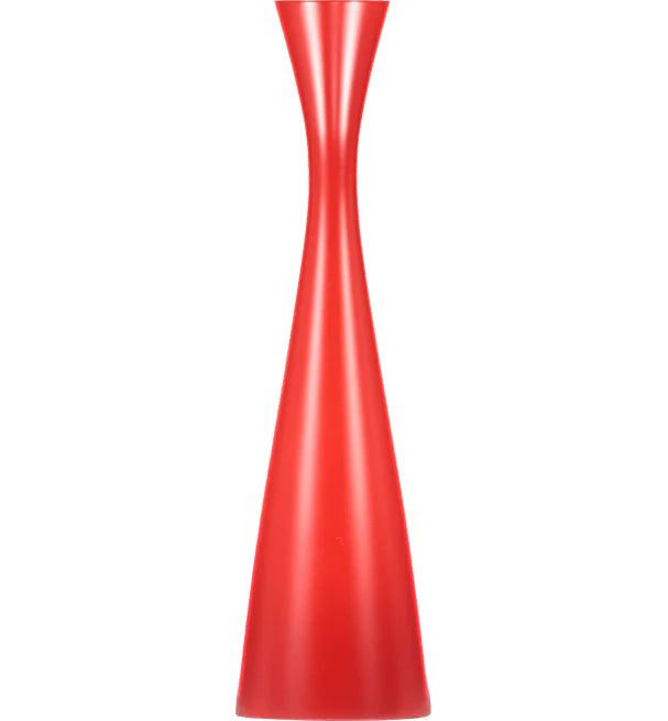 Tall Candleholder - Oriental Red