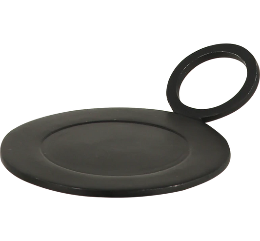 Metal Candle Plate with Handle