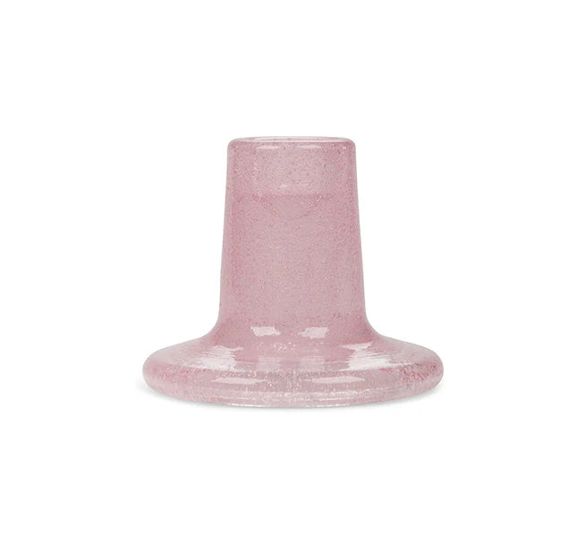 Glass Candleholders
