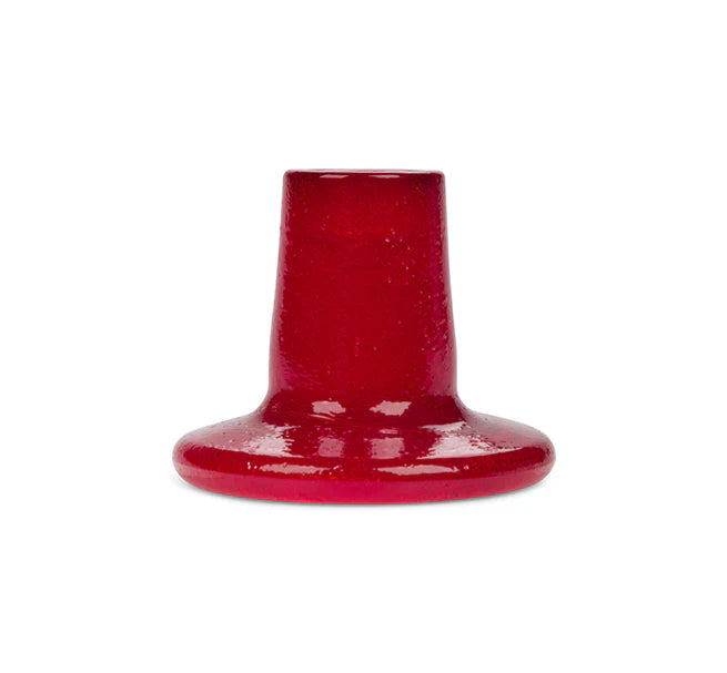 Glass Candleholders