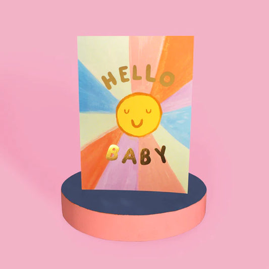 Hello Baby Sunshine Card