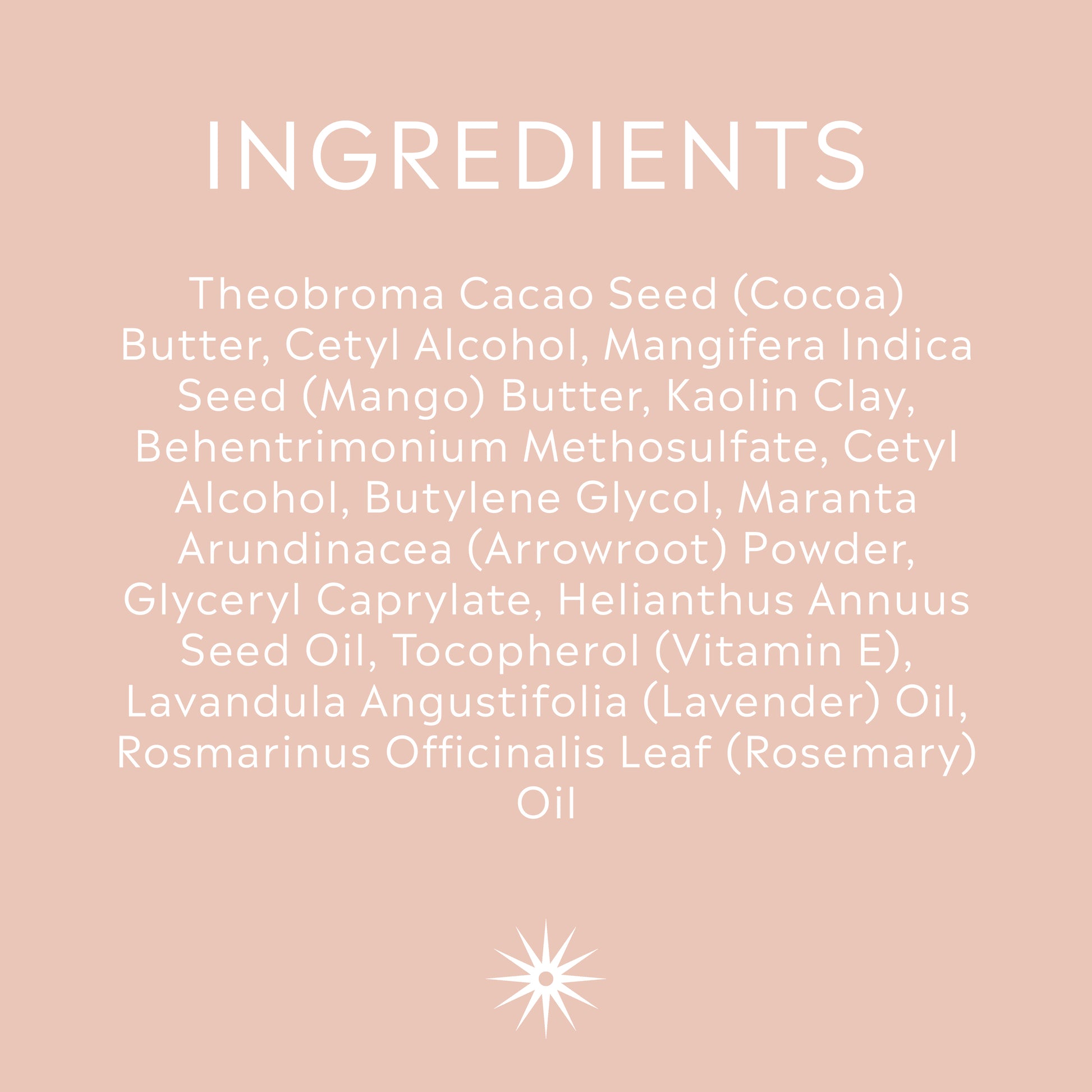 Body Butter Herb Garden Ingredients