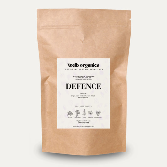 Defence Herbal Tea Refill Pouch sustainable packaging