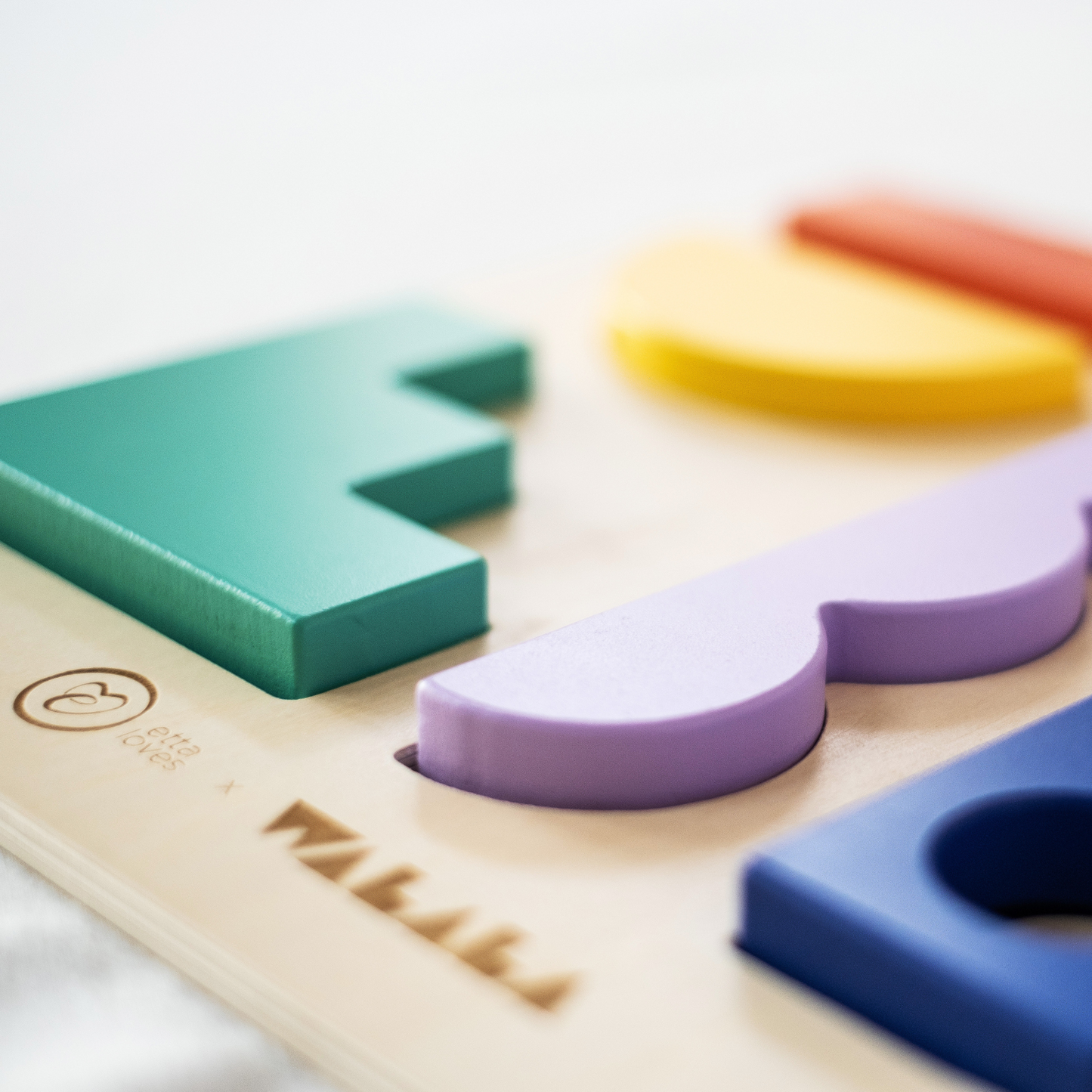 Wooden Puzzle Board - ETTA LOVES X WALALA STUDIO
