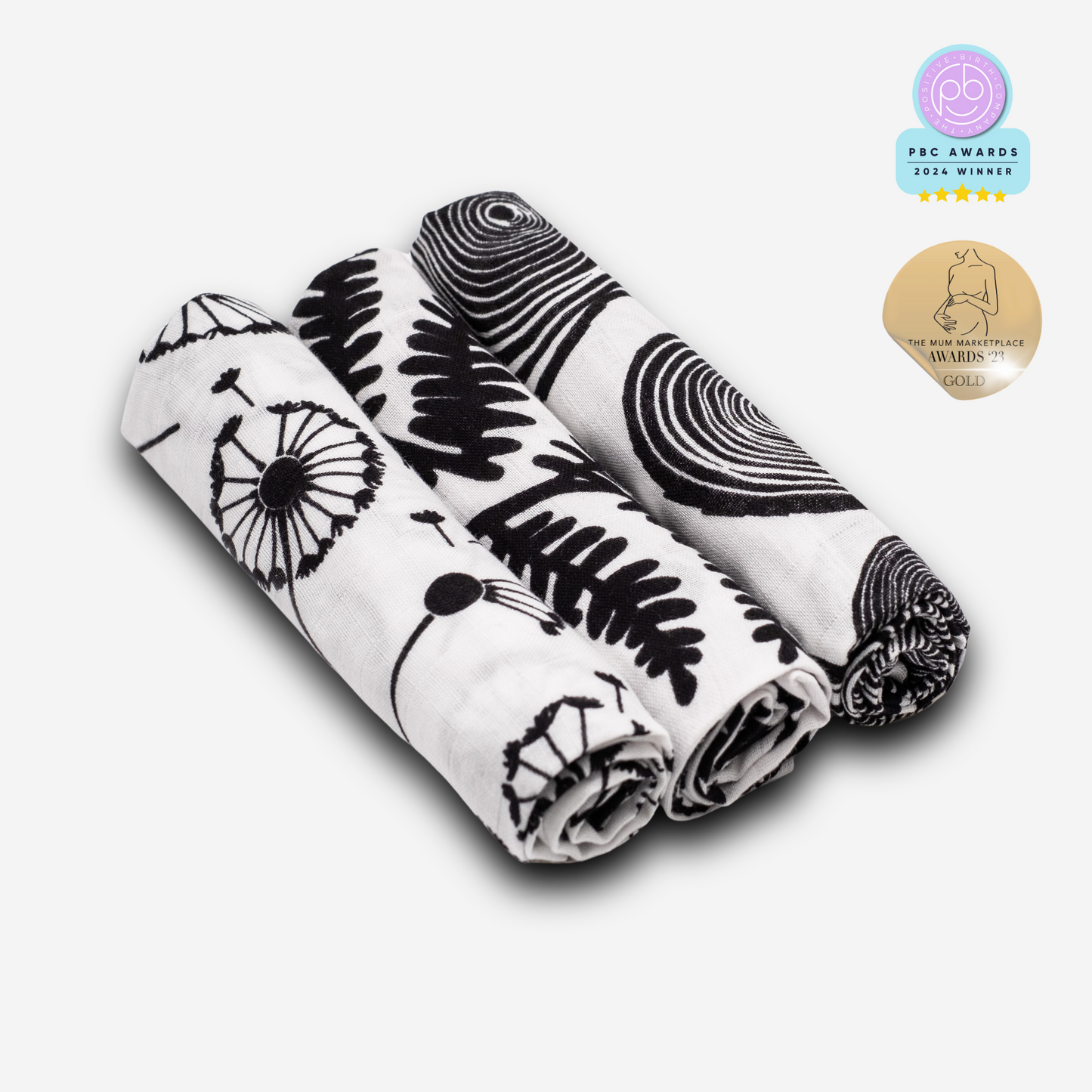 Etta Loves Plant 3-Pack Muslins
