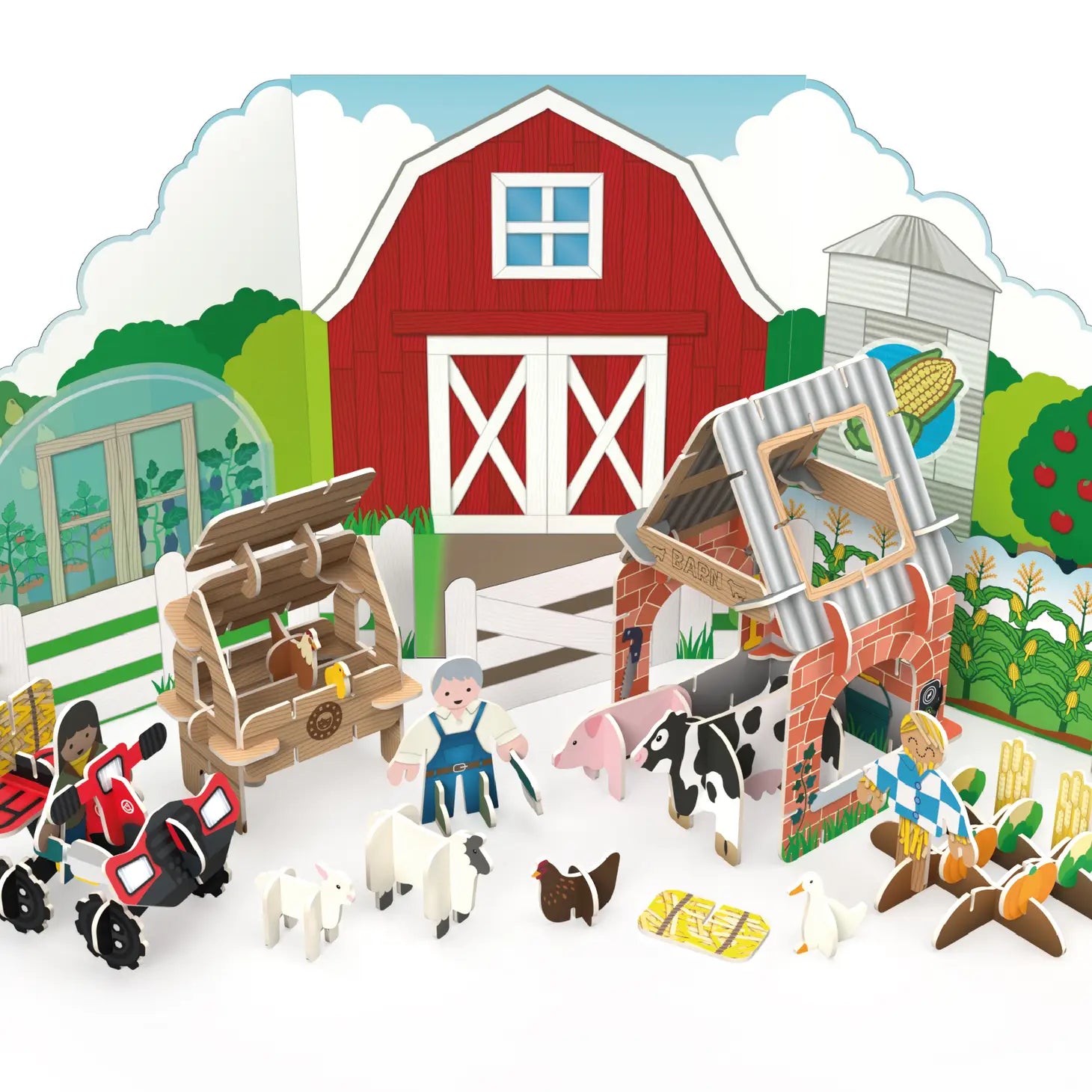 Farmyard Pop-out Playset