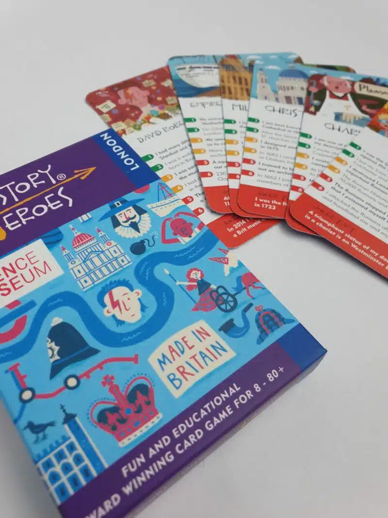 History Heroes: LONDON card game