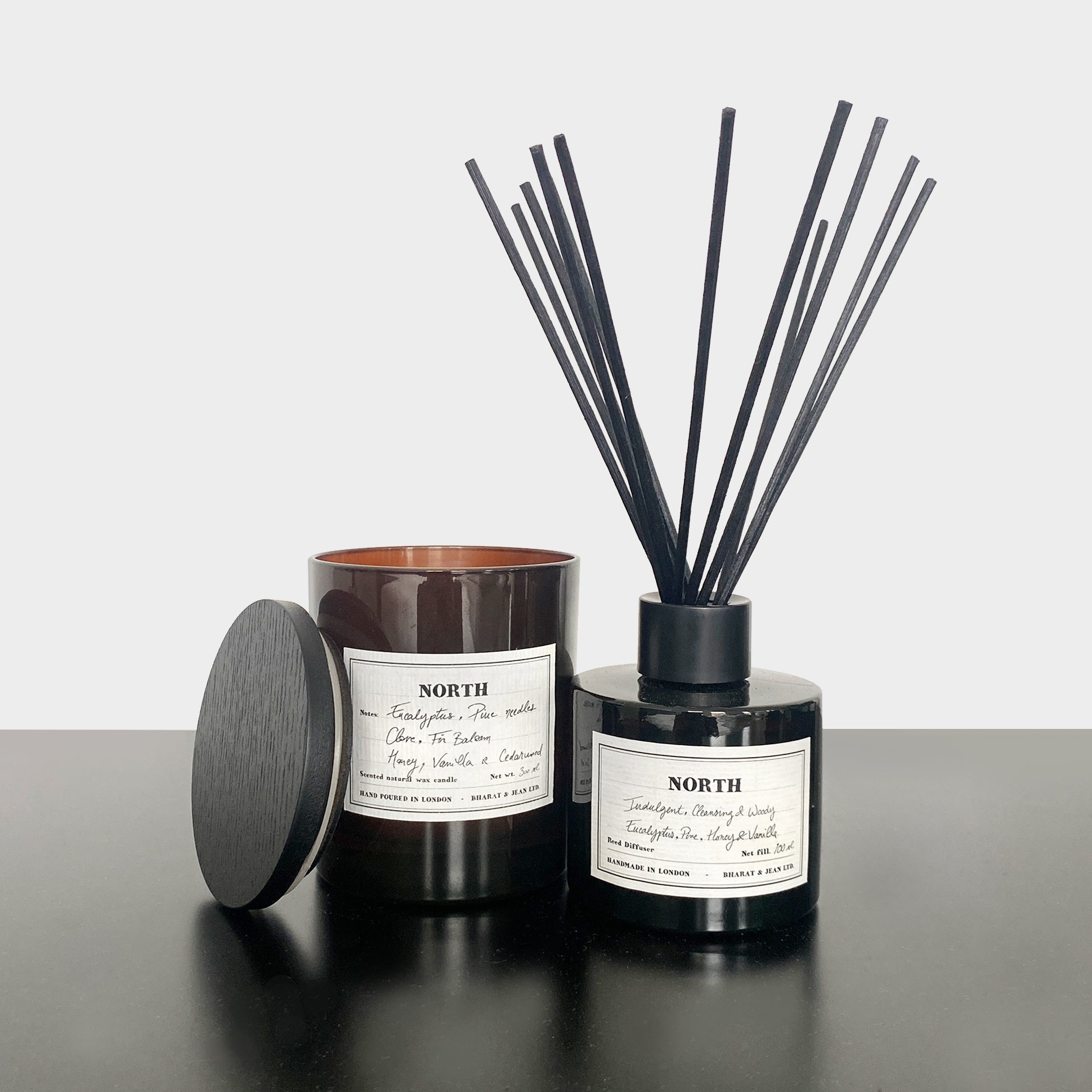 Black tube packaging for North Reed Diffuser