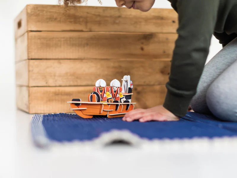 Eco-friendly RNLI lifeboat toy pieces