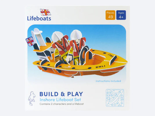 RNLI Inshore Lifeboat Playset by PlayPress