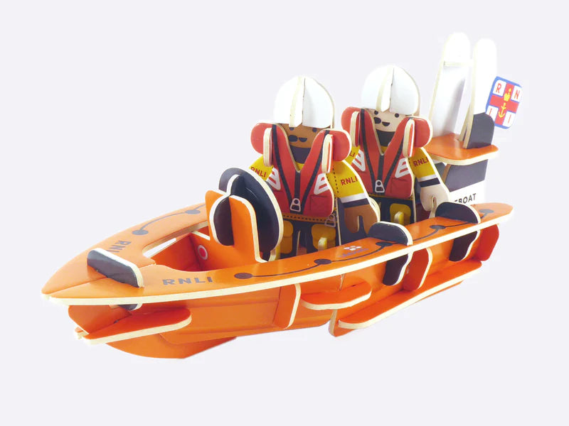 RNLI lifeboat toy box packaging