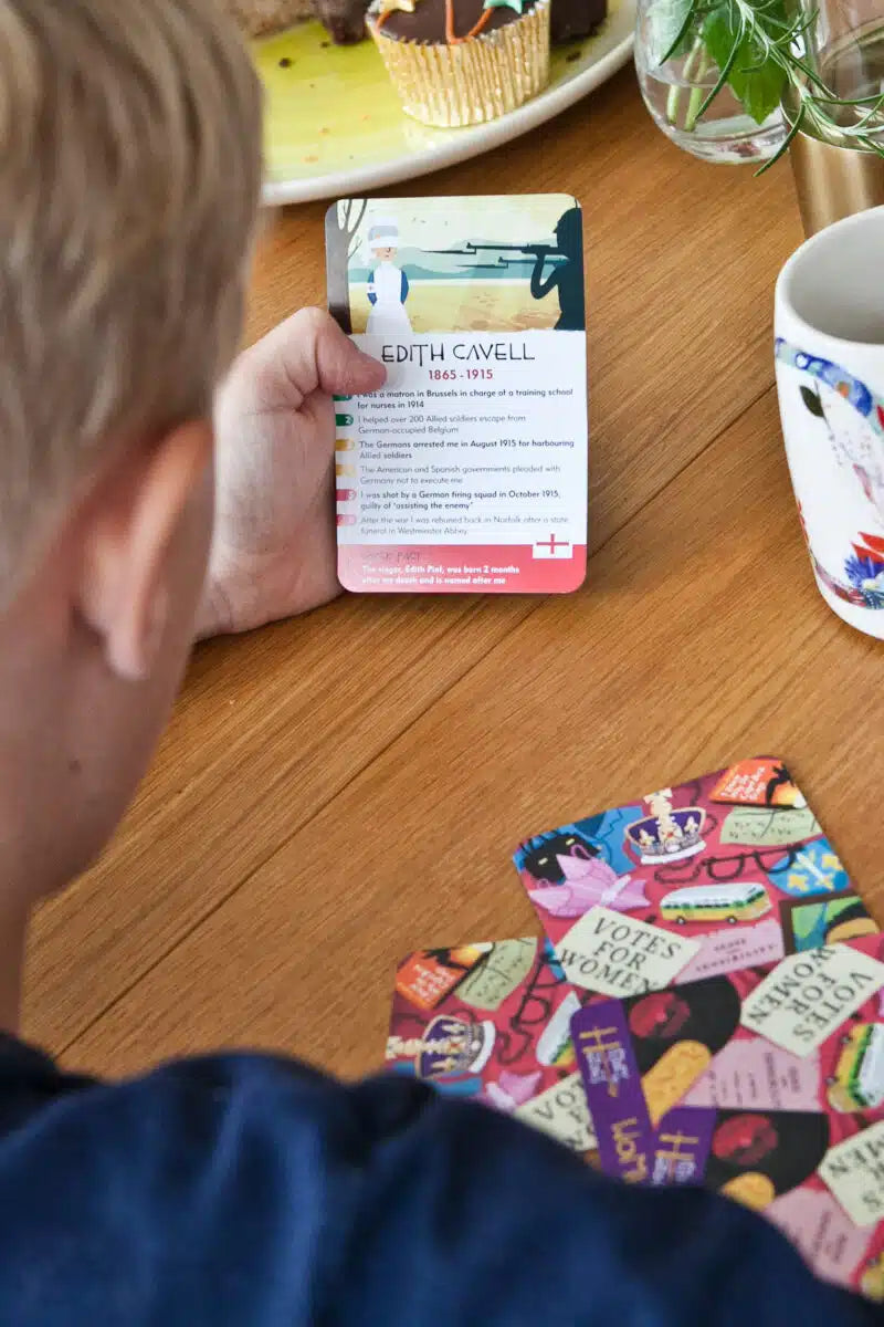 History Heroes: WOMEN card game