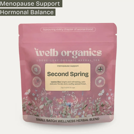 Second Spring organic menopause herbal tea pouch 30g