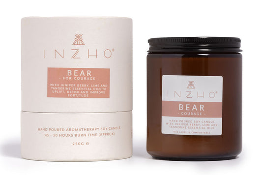 Bear - For Courage - Large Soy Candle