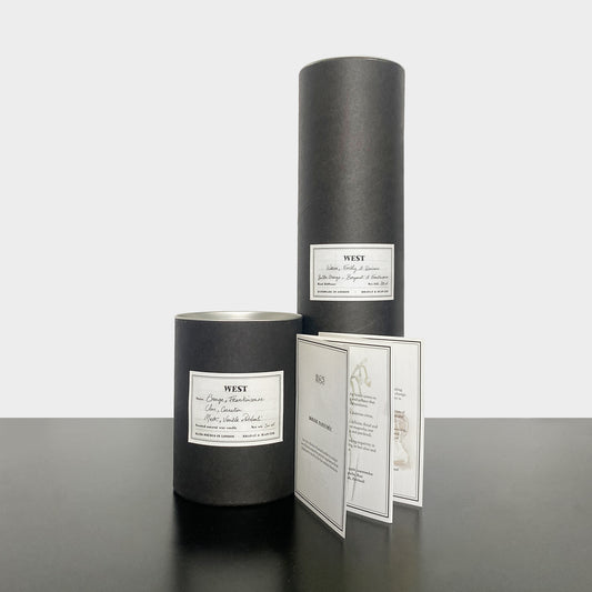 Bharat & Jean West Reed Diffuser packaging tube