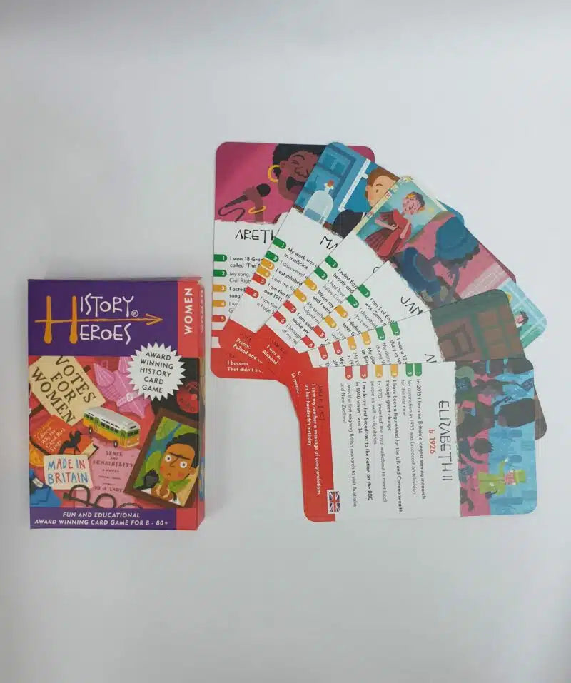 History Heroes: WOMEN card game