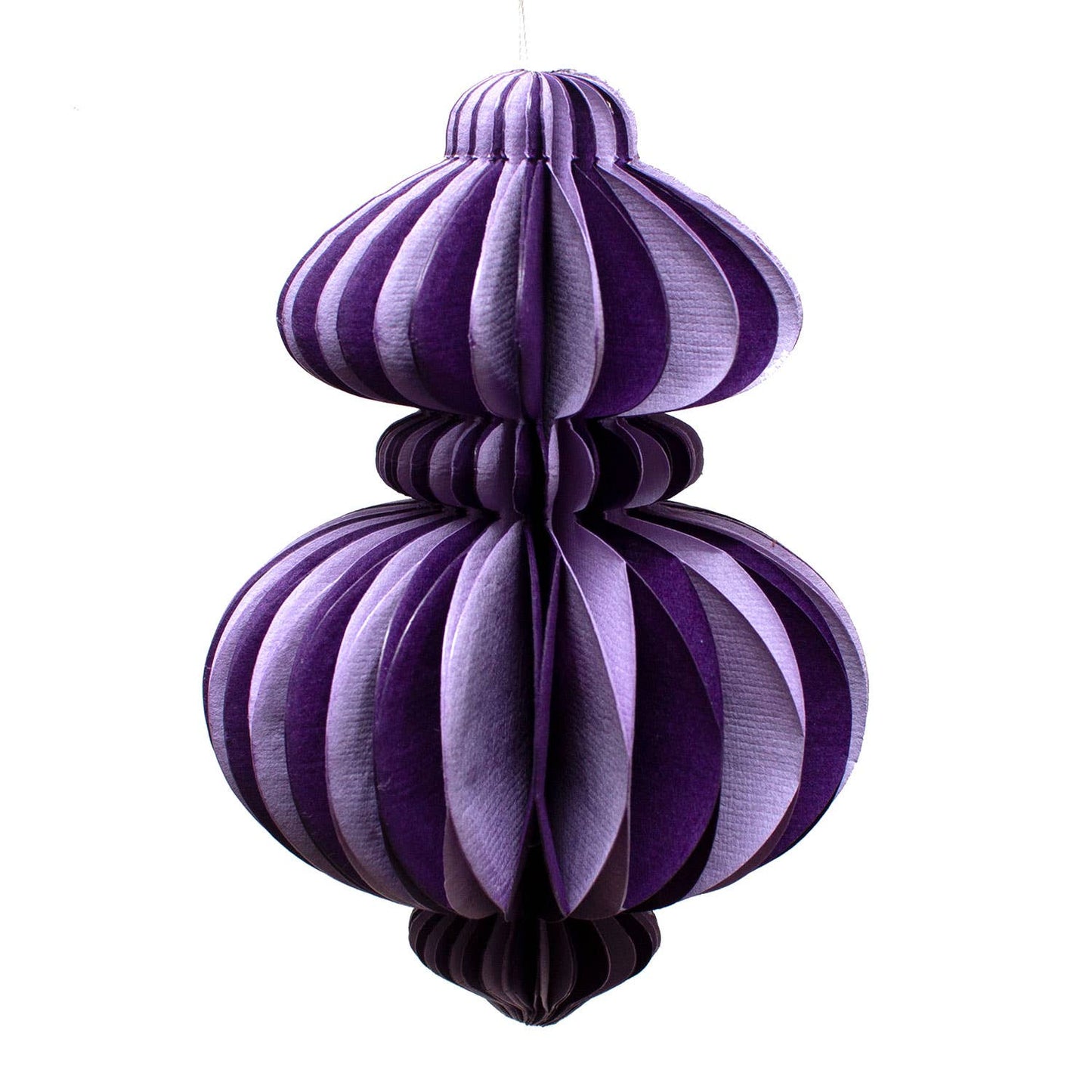 AARVEN Recycled Paper Fold-Away Bauble for Sustainable Decor