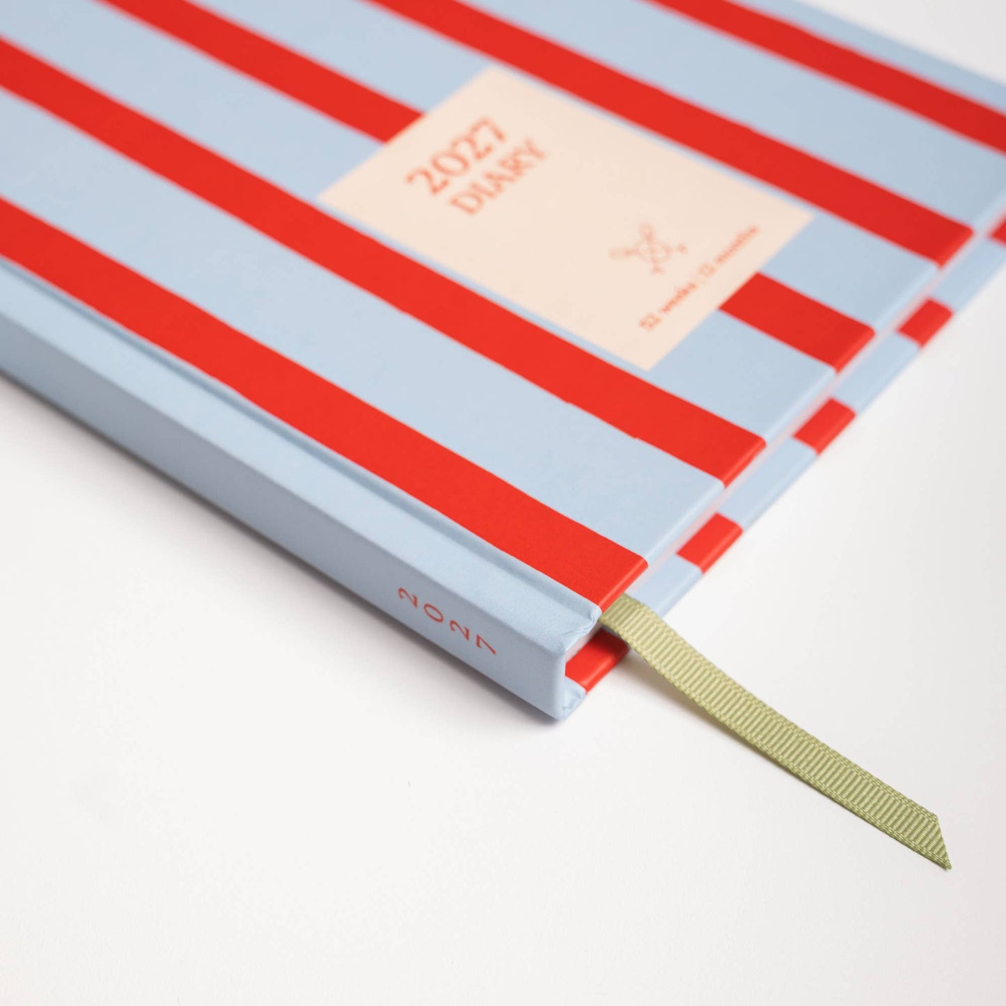 Back cover of 2027 A5 hardcover weekly planner