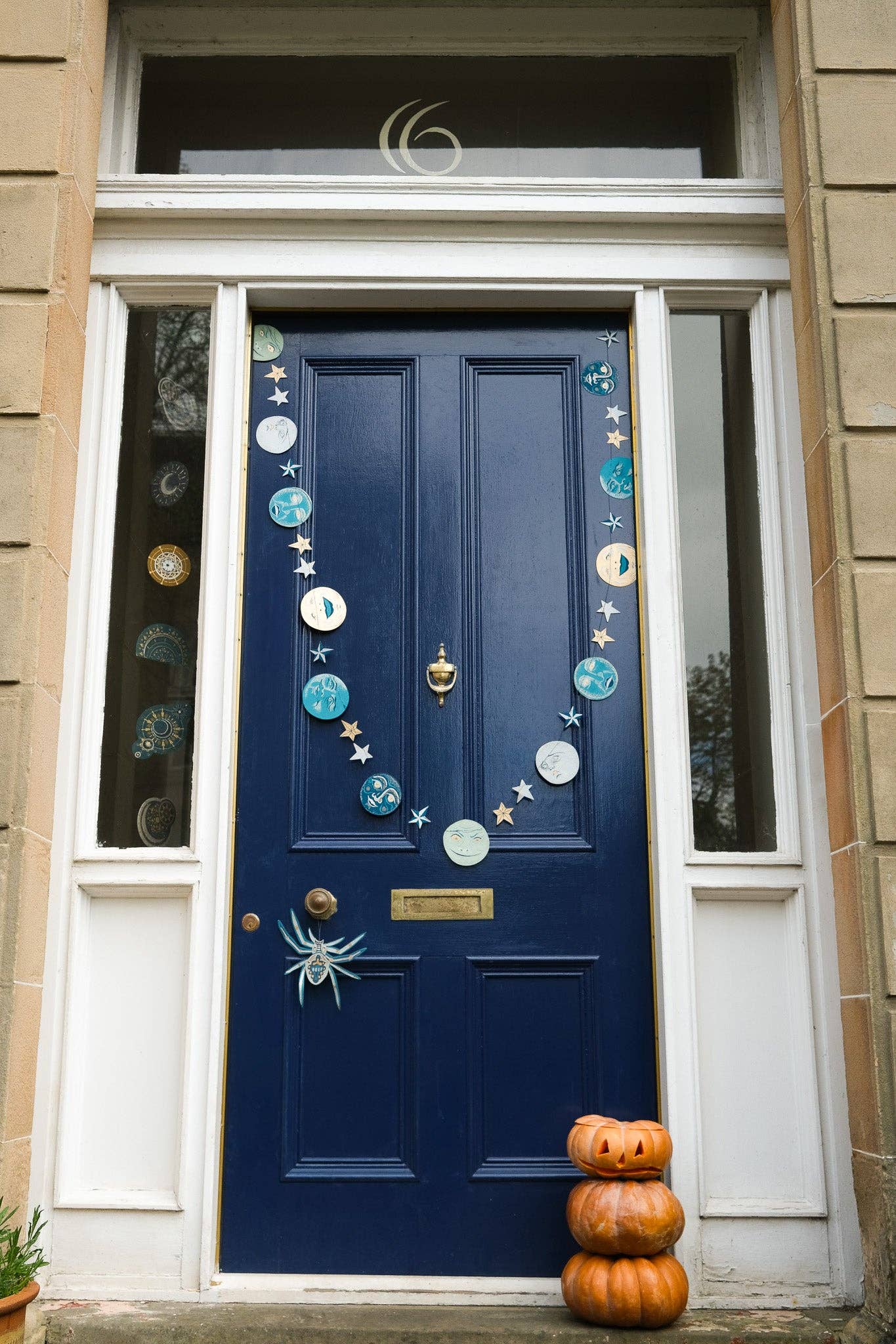 Eco-friendly moon and stars party decoration