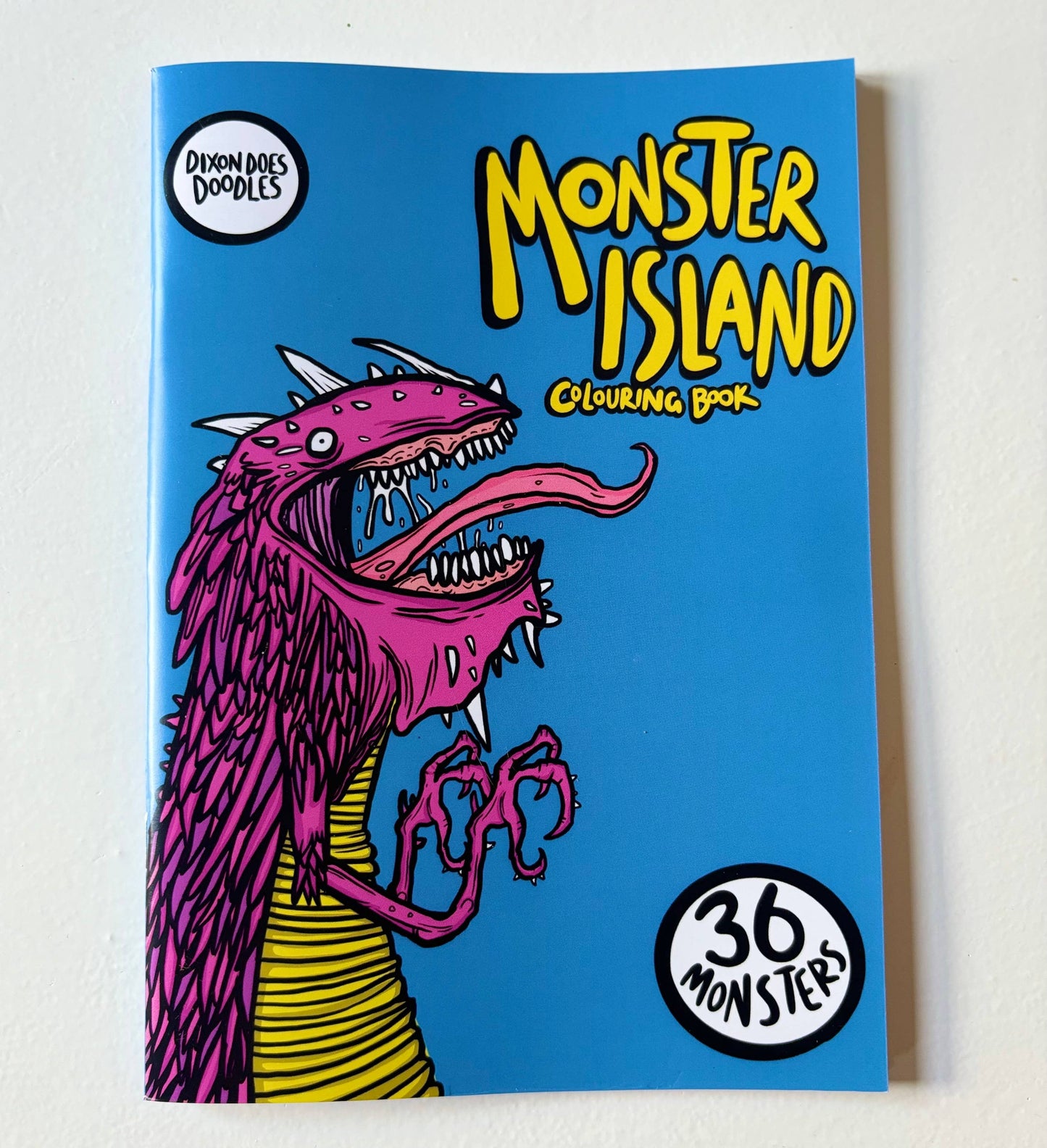 Monster Island Colouring Book