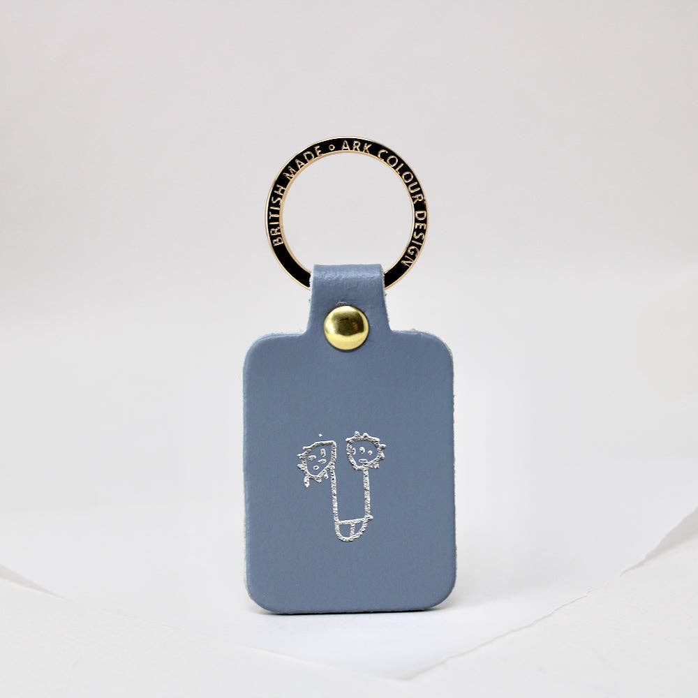 Playful Willy Leather Key Fob | Ark Colour Design