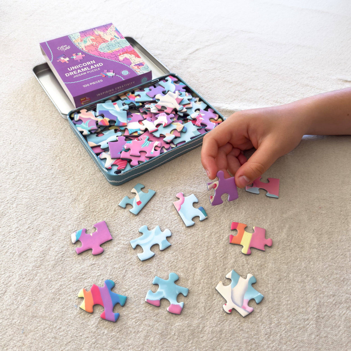 Unicorn Dreamland jigsaw puzzle lifestyle image