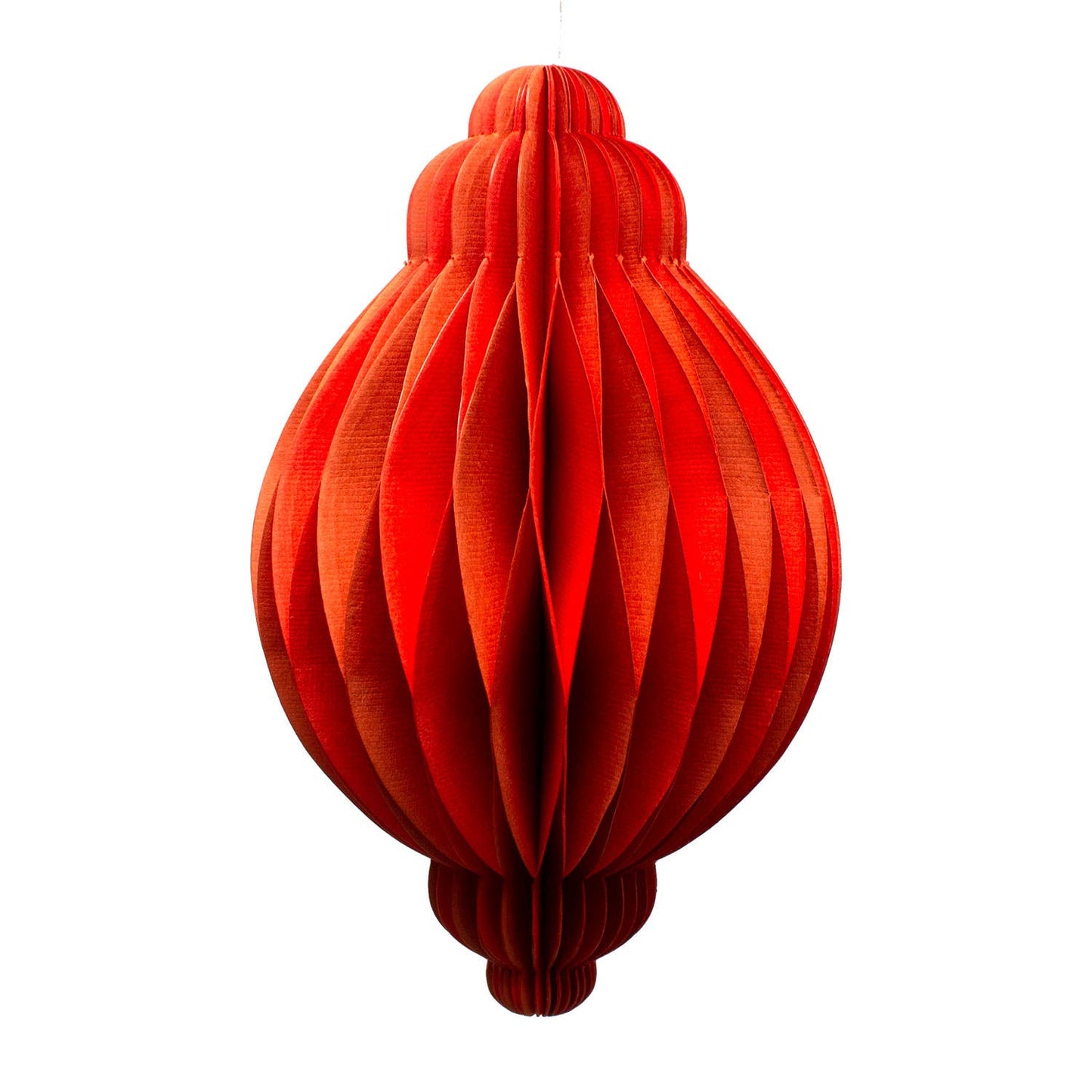 AARVEN Recycled Paper Fold-Away Bauble for Sustainable Decor