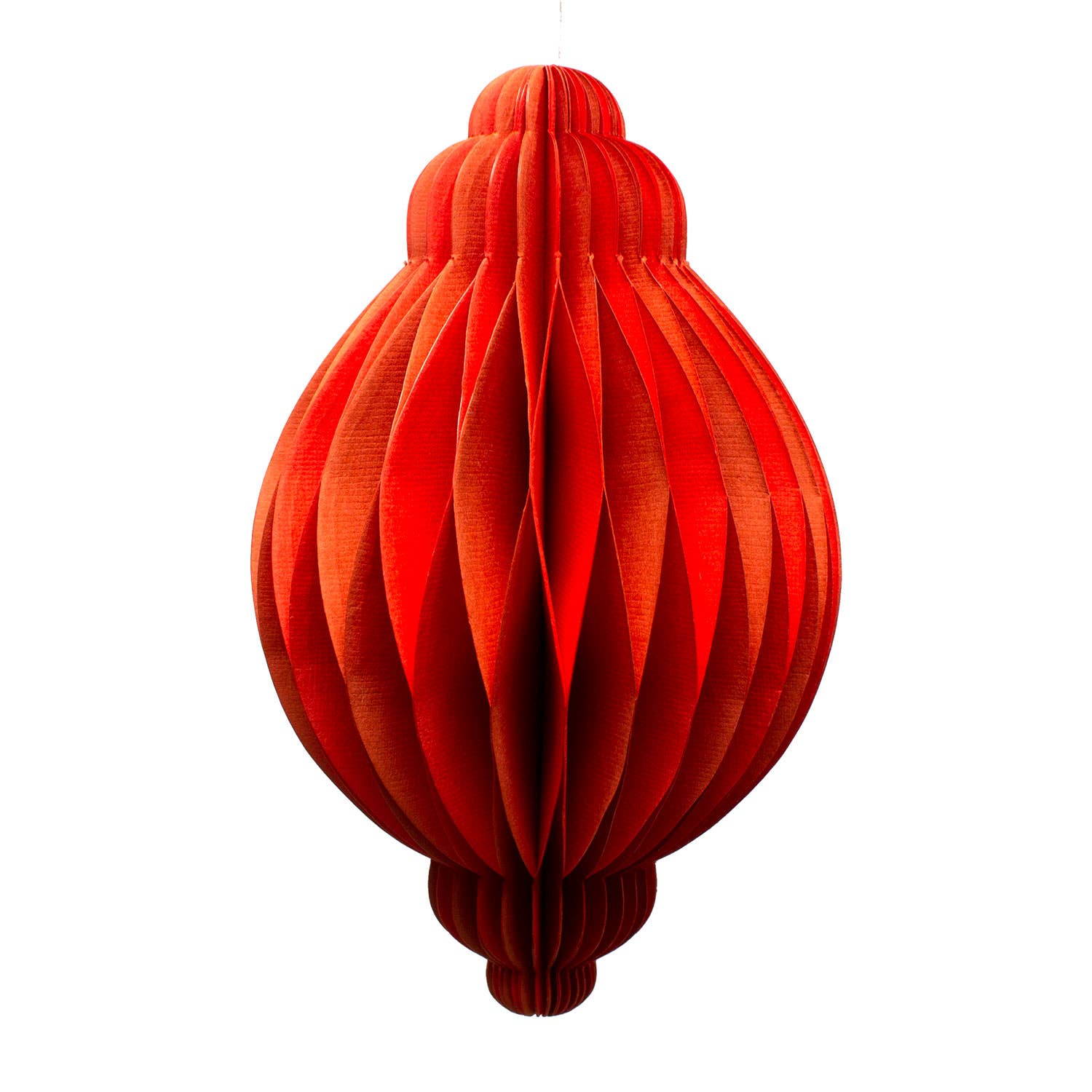 AARVEN Recycled Paper Fold-Away Bauble for Sustainable Decor