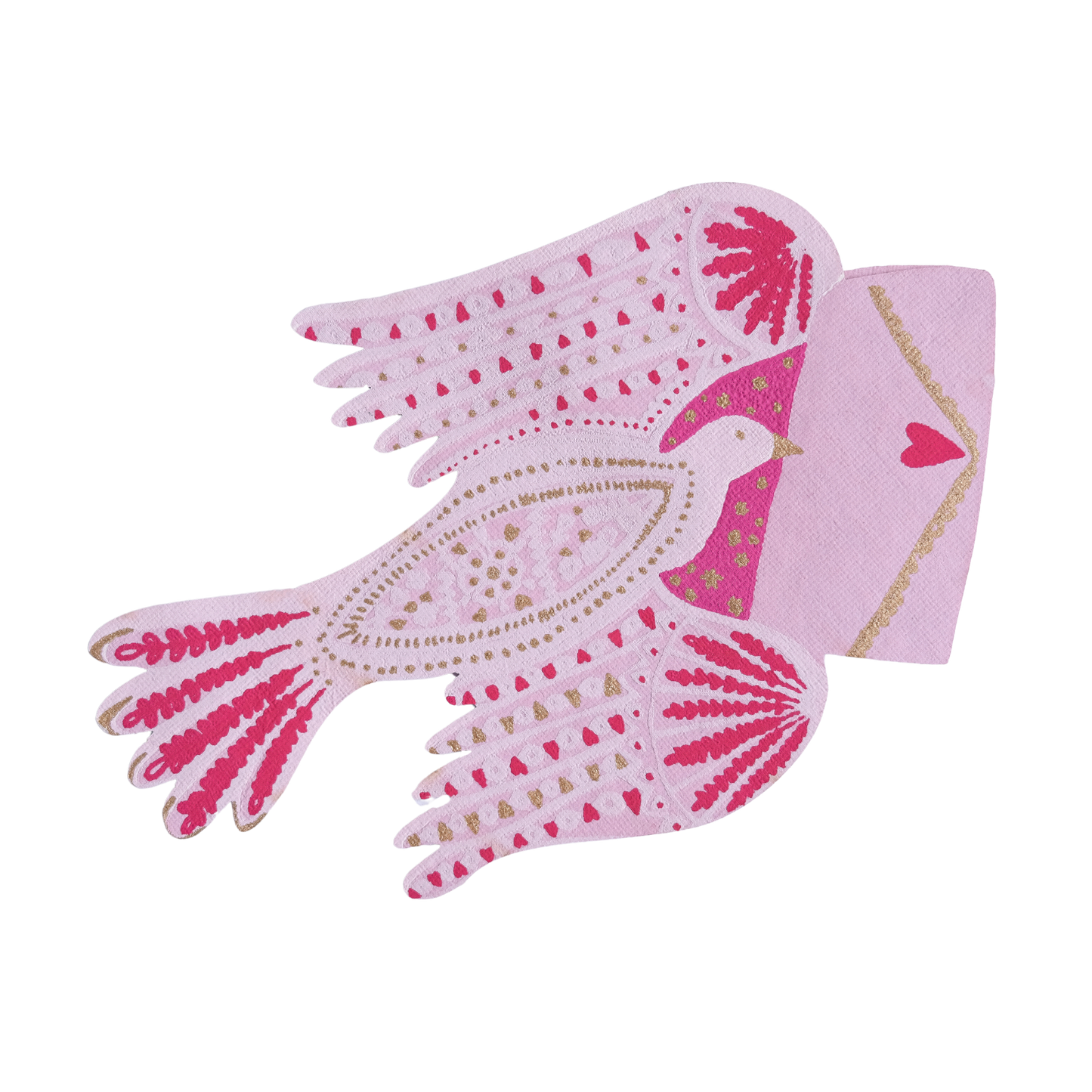 Love Letter Bird card front view