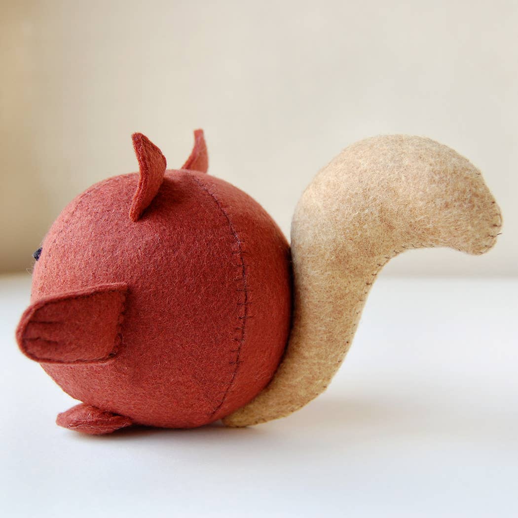 Make Your Own Squirrel Felt Craft Kit